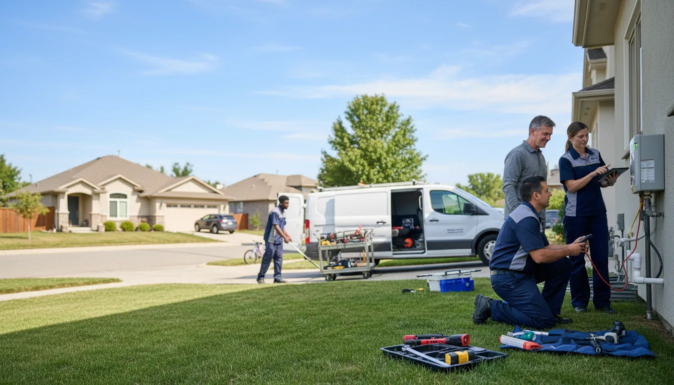 Tankless water heater service in Indian Trail, NC
